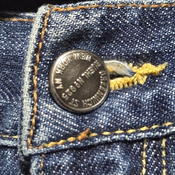 RUEHL NO. 925 Womens Dark Wash Distressed Denim Jeans Size 28x31 - Picture 7 of 11